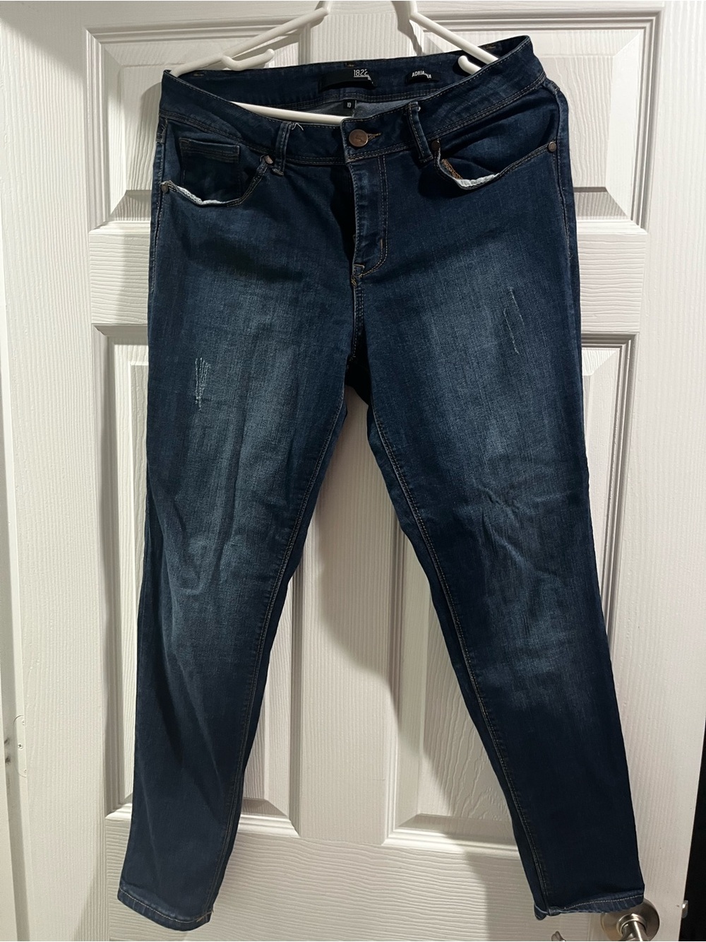 1822 Denim Women's Dark Blue Skinny Jeans